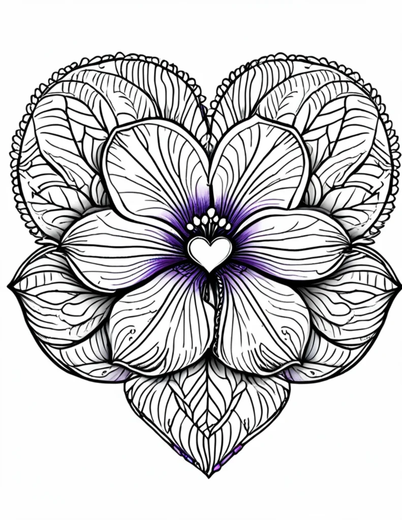 zentangle flower coloring book